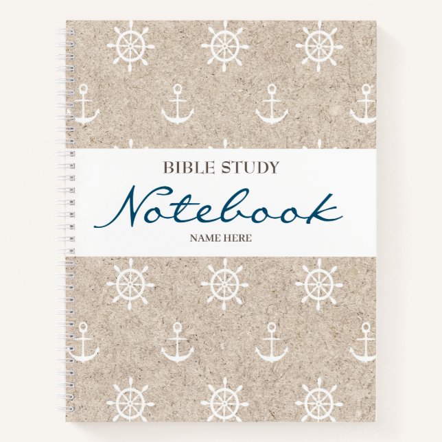 Modern Bible Study Notebook (Front)