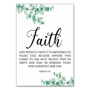 Modern Bible Verse Hebrews Card