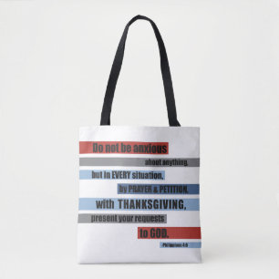 Modern Bible Verse Tote
