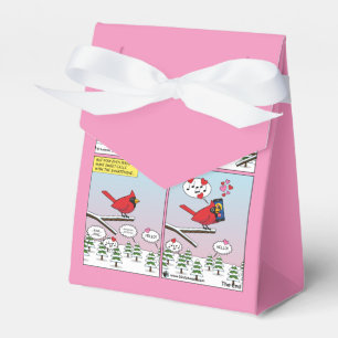 Modern Bird Mating Calls Comic Favour Box