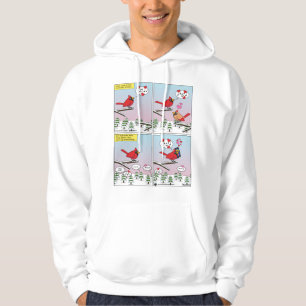 Modern Bird Mating Calls Comic Hoodie