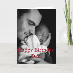 Modern Birthday Card for Father