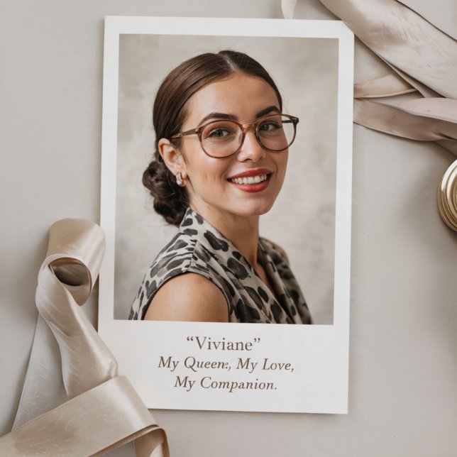 Modern Birthday Photo Card (Creator Uploaded)