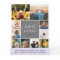 Modern birthday purple 10 photo collage grid