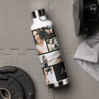 Modern black 10 photo personlaized elegant simple