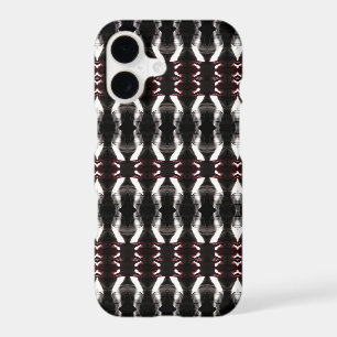 Modern Black And White Bars Pattern