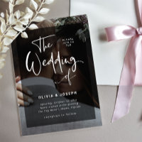 Modern Black and White Overlay | Photo Wedding