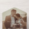 Modern Black and White QR Code Photo Wedding