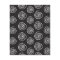 Modern black and white spiral Scrapbook Paper