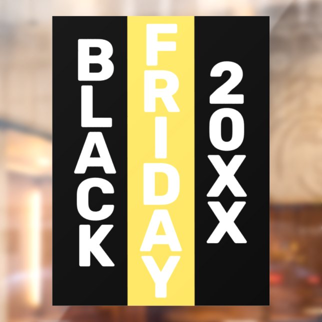 MODERN BLACK FRIDAY BUSINESS LOGO DISPLAY 20XX (Sheet 2)