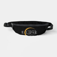 Modern Black & Gold 2024 Texas Total Solar Eclipse