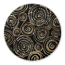 Modern Black Gold Silver