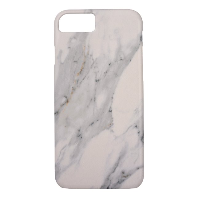 Modern black grey pink marble pattern  Case-Mate iPhone case (Back)