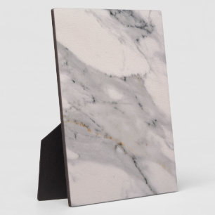 Modern black grey pink marble pattern plaque