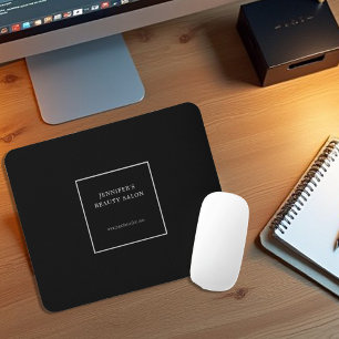 Modern black grey promotional professional mouse pad