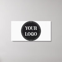 Modern Black QR Code Logo | Sleek & Professional