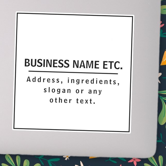 Modern Black & White Custom-Cut Vinyl (Creator Uploaded)