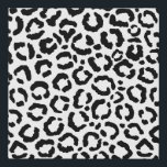 Modern Black White Leopard Animal Print Pattern<br><div class="desc">This modern and stylish animal print pattern is perfect for the trendy and stylish fashionista. It features a hand-drawn black and white leopard cheetah print. It's elegant, chic, simple, and fashionable. ***IMPORTANT DESIGN NOTE: For any custom design request such as matching product requests, colour changes, placement changes, or any other...</div>