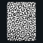 Modern Black White Leopard Animal Print Pattern iPad Pro Cover<br><div class="desc">This modern and stylish animal print pattern is perfect for the trendy and stylish fashionista. It features a hand-drawn black and white leopard cheetah print. It's elegant, chic, simple, and fashionable. ***IMPORTANT DESIGN NOTE: For any custom design request such as matching product requests, colour changes, placement changes, or any other...</div>