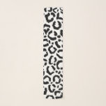 Modern Black White Leopard Animal Print Pattern Scarf<br><div class="desc">This modern and stylish animal print pattern is perfect for the trendy and stylish fashionista. It features a hand-drawn black and white leopard cheetah print. It's elegant, chic, simple, and fashionable. ***IMPORTANT DESIGN NOTE: For any custom design request such as matching product requests, colour changes, placement changes, or any other...</div>