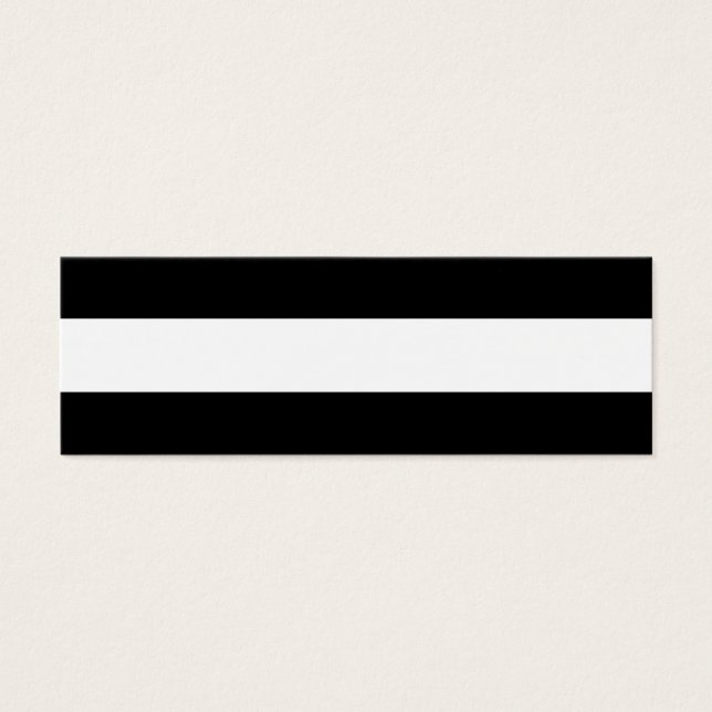 Modern Black White Stripes Pattern (Front)