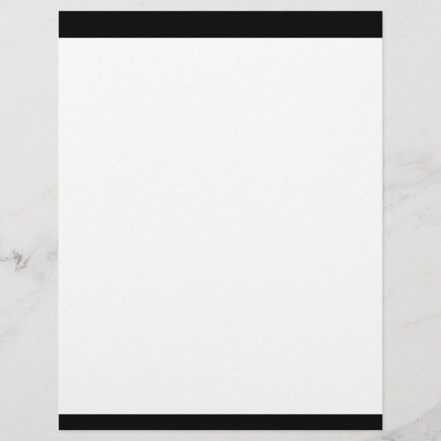 Modern Black White Stripes Pattern (Front)