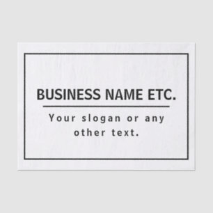 Modern Black & White Tissue Paper