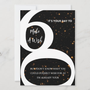 Modern  BlackGold 60th Birthday Gift Card