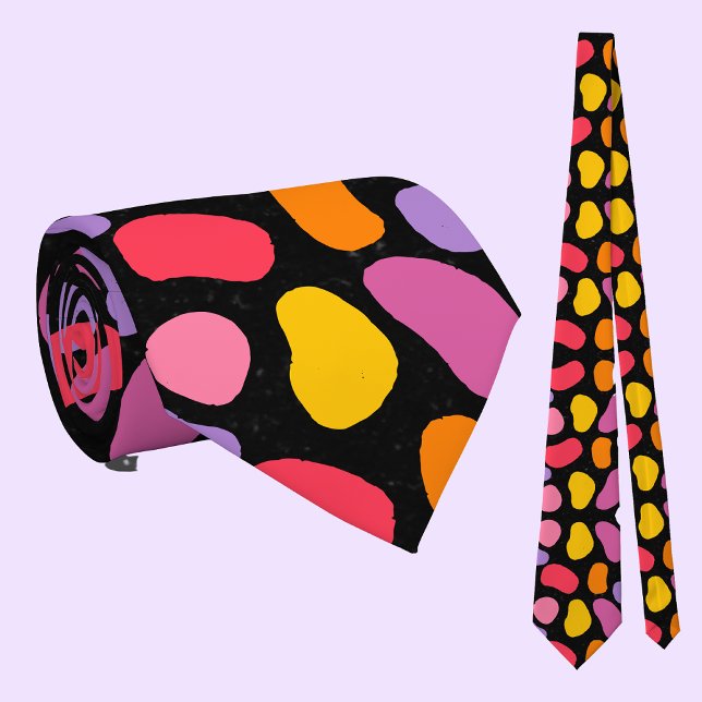 Modern Blob Swatch Pattern      Tie (Creator Uploaded)
