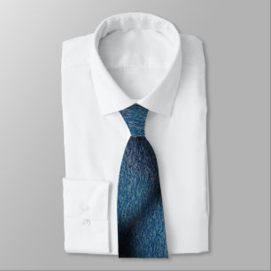 MODERN BLUE -black- gray -CUTE Neck Tie