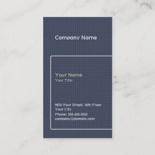 Modern Blue Business Card Template