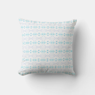 Modern Blue Geometric Pattern Baby Boy's Nursery Cushion
