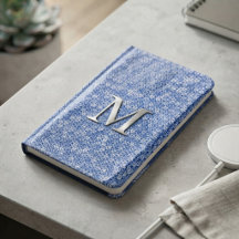 Modern Blue Geometric Triangle Pattern Minimalist