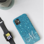 Modern Blue Glitter Sparkles Personalised Name iPhone 11 Case<br><div class="desc">Introducing our Modern Blue Glitter Sparkles Personalised Name collection, exclusively available on Zazzle! This dazzling product line is perfect for adding a touch of glamour and customisation to your everyday essentials. Embrace the modern and glamourous vibes of our Modern Blue Glitter Sparkles Personalised Name collection, available exclusively on Zazzle. With...</div>