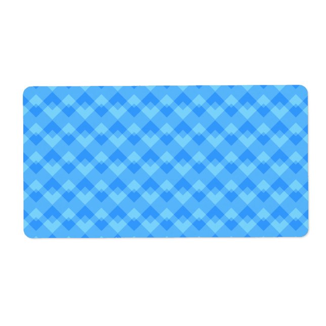 Modern Blue Pattern. (Front)