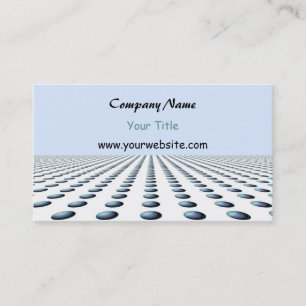 Modern Blue Patterned Design Business Card