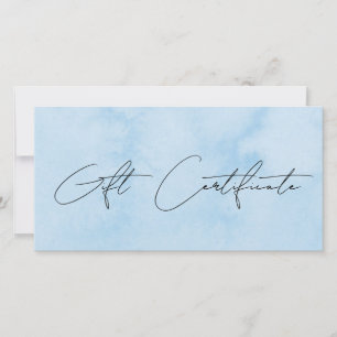 Modern blue watercolor makeup & hair