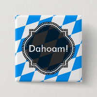 Modern Blue White Fresh Bavaria Pattern