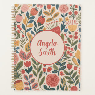 Modern Blush Floral Planner