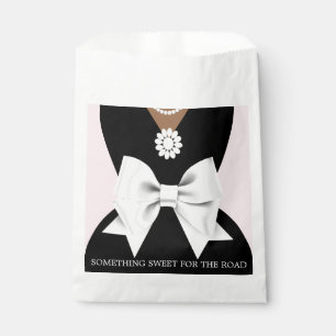 Modern Blush Pink Glam Ethic Tiffany Baby Shower Favour Bag