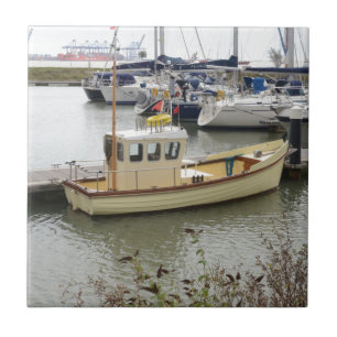 Modern Boat Traditional Style Tile