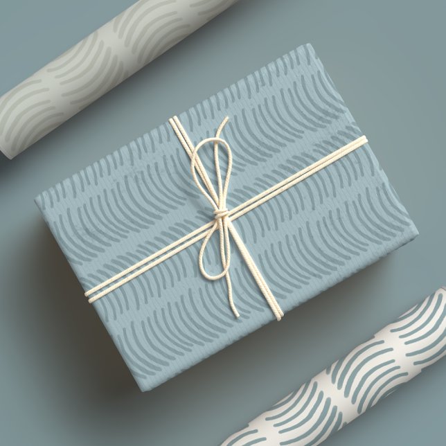Modern Bohemian Abstract Neutral Tonal Wrapping Paper Sheet (Creator Uploaded)