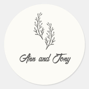 Modern Bohemian Desert Romance   Stickers