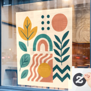 Modern Boho Abstract Nature Wall Art