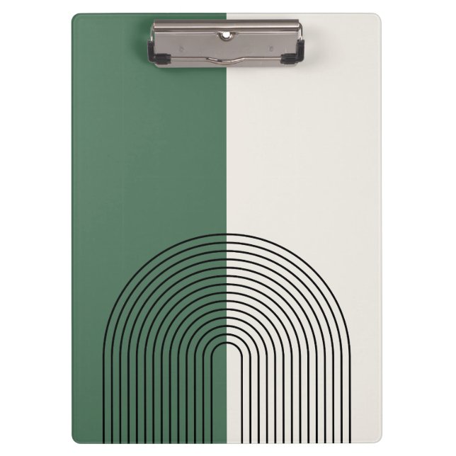 Modern Boho Abstraction Clipboard (Front)