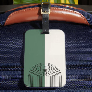Modern Boho Abstraction Luggage Tag