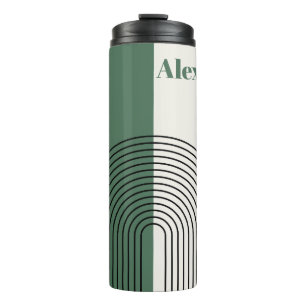 Modern Boho Abstraction Thermal Tumbler