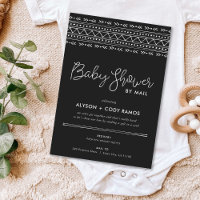 Modern Boho Baby Shower by Mail