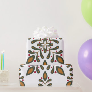 Modern Boho Christmas Wrapping paper