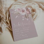 Modern Boho Dusty Rose Bridal Shower Brunch Invitation<br><div class="desc">Modern Boho Dusty Rose Bridal Shower Brunch Invitation

See matching collection in Niche and Nest Store

Many thanks</div>